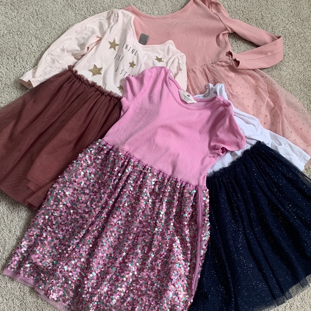 DONATION TODAY IF NOT SOLD (MAY 6) Lot of 6-7Y dresses